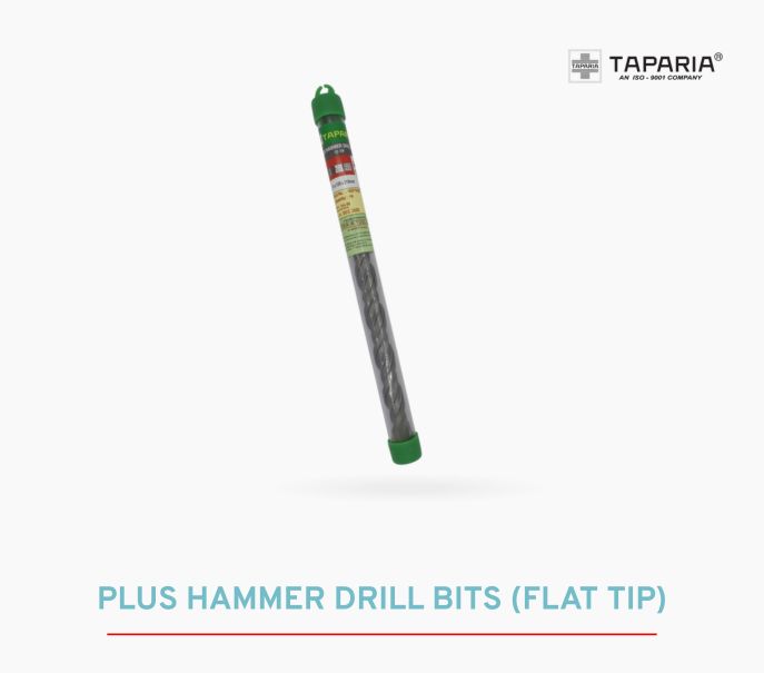 Plus Hammer Drill Bits Flat Tip