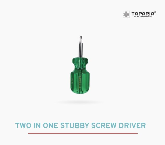 Two In One Stubby Screw Driver