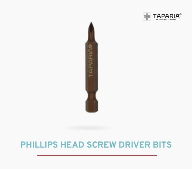 Phillips Head Screw Driver Bits